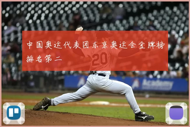 中国奥运代表团东京奥运会金牌榜排名第二